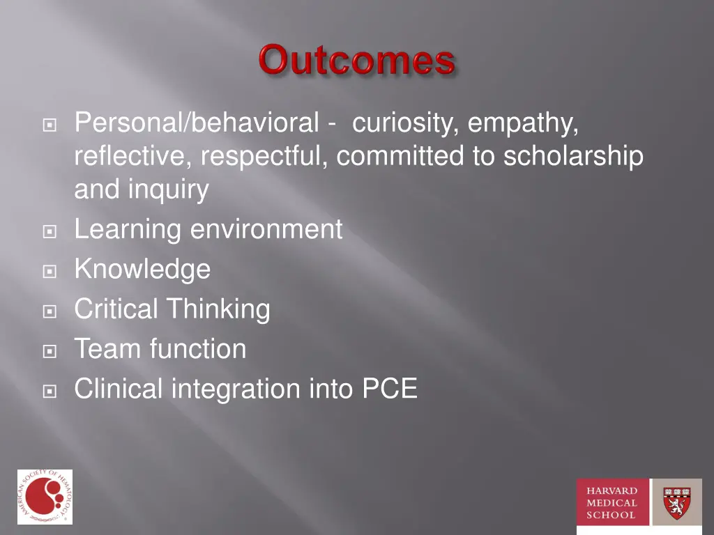 personal behavioral curiosity empathy reflective