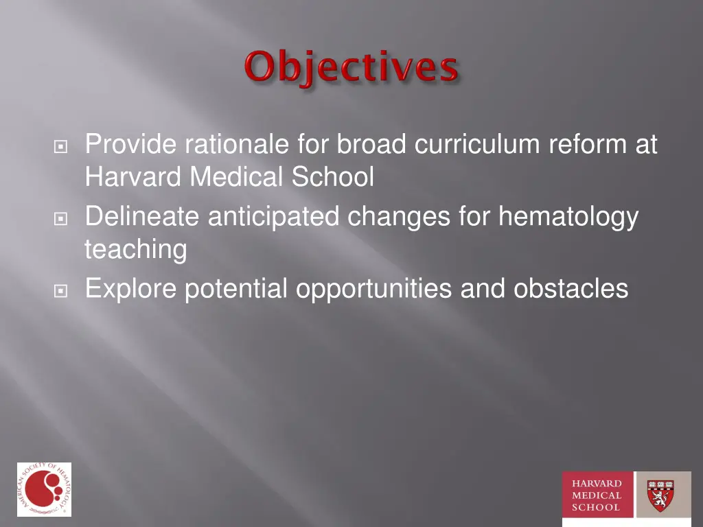 provide rationale for broad curriculum reform
