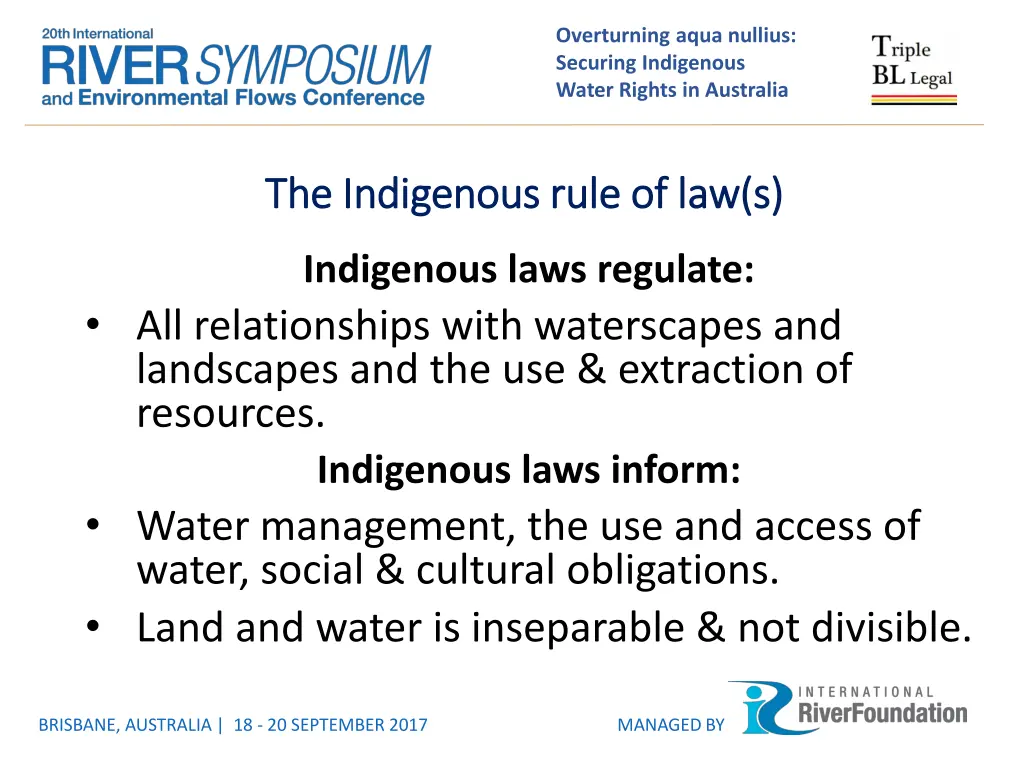 overturning aqua nullius securing indigenous 2