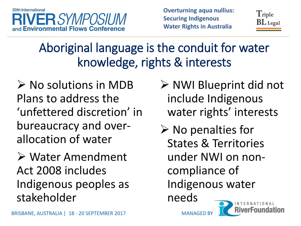 overturning aqua nullius securing indigenous 8