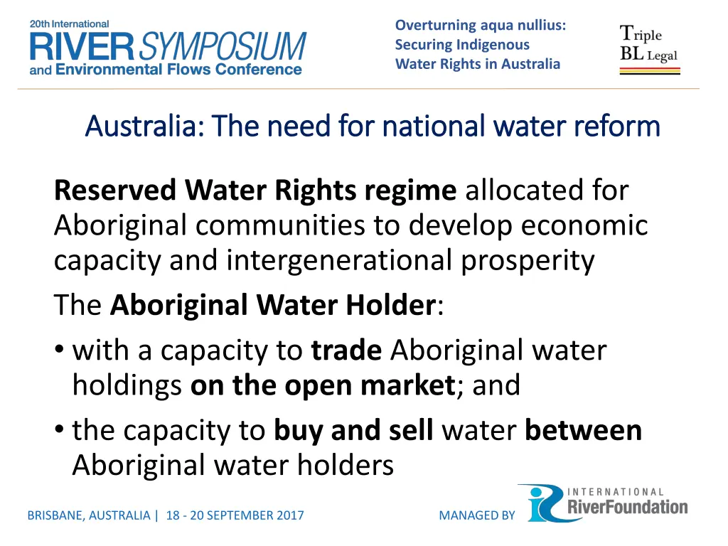 overturning aqua nullius securing indigenous 9