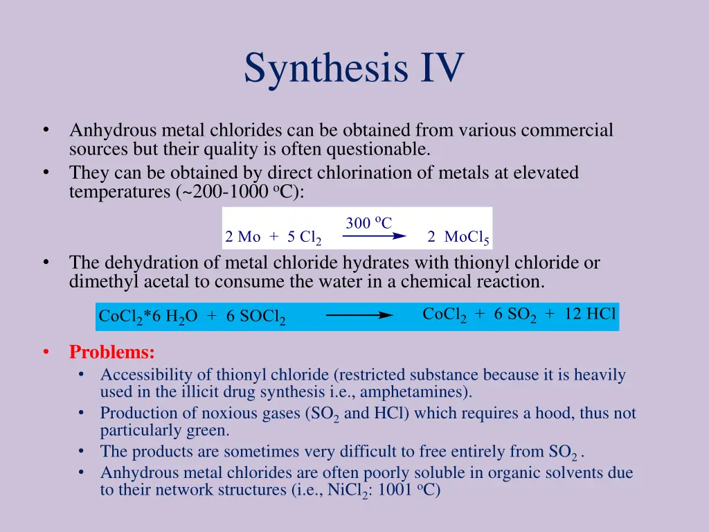 synthesis iv