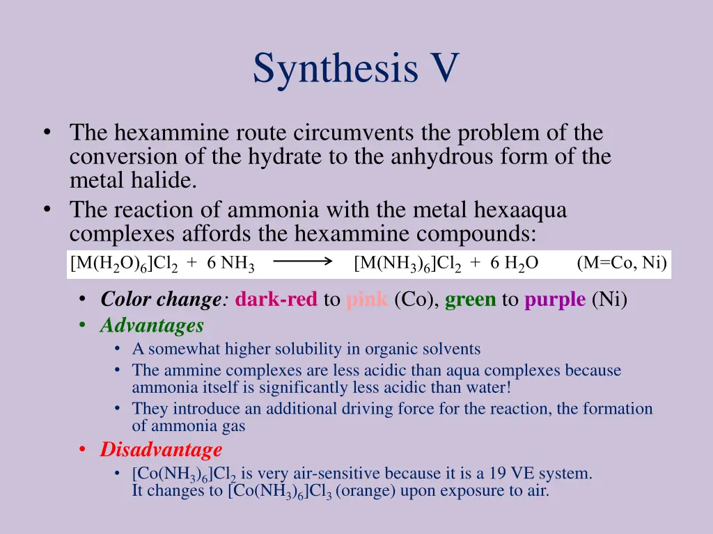 synthesis v