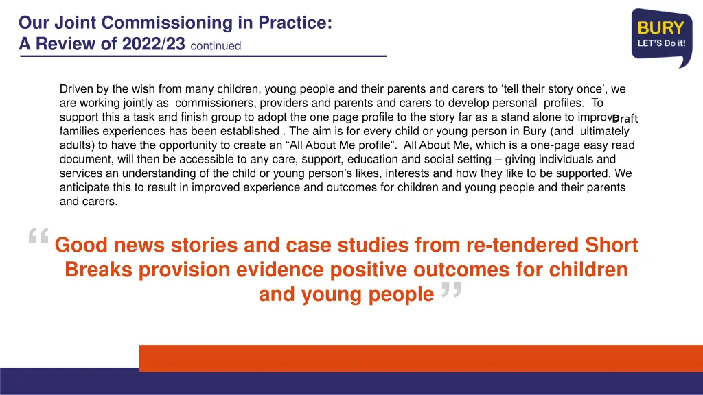 our joint commissioning in practice a review 1