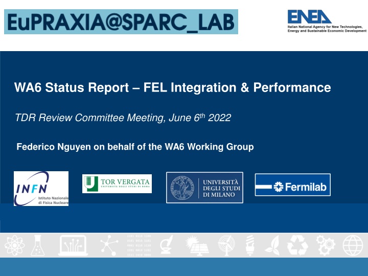 wa6 status report fel integration performance
