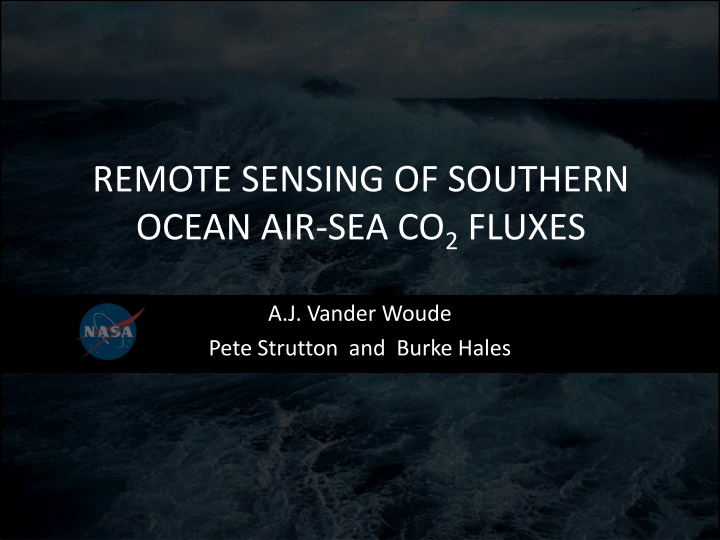 remote sensing of southern ocean