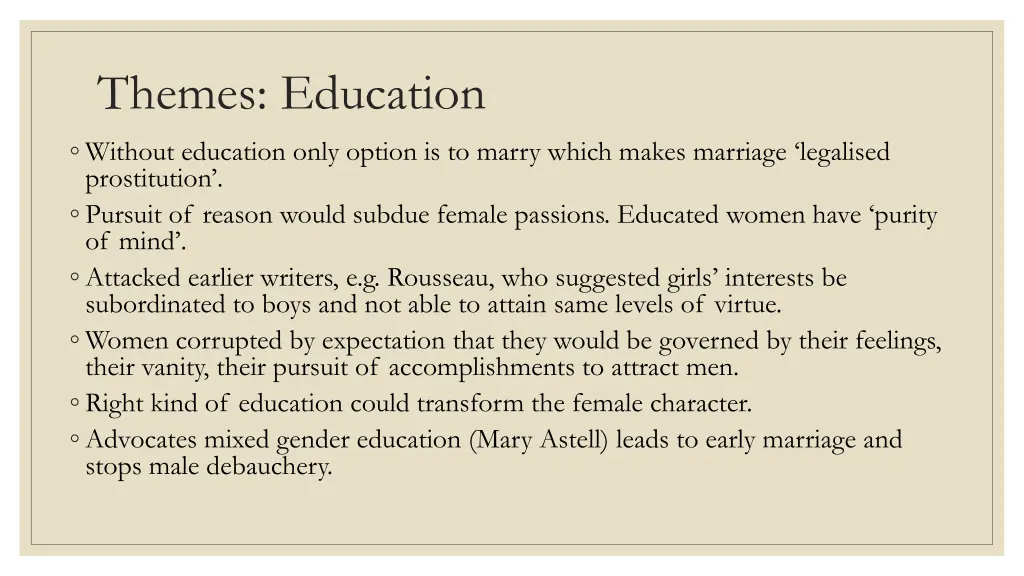 themes education