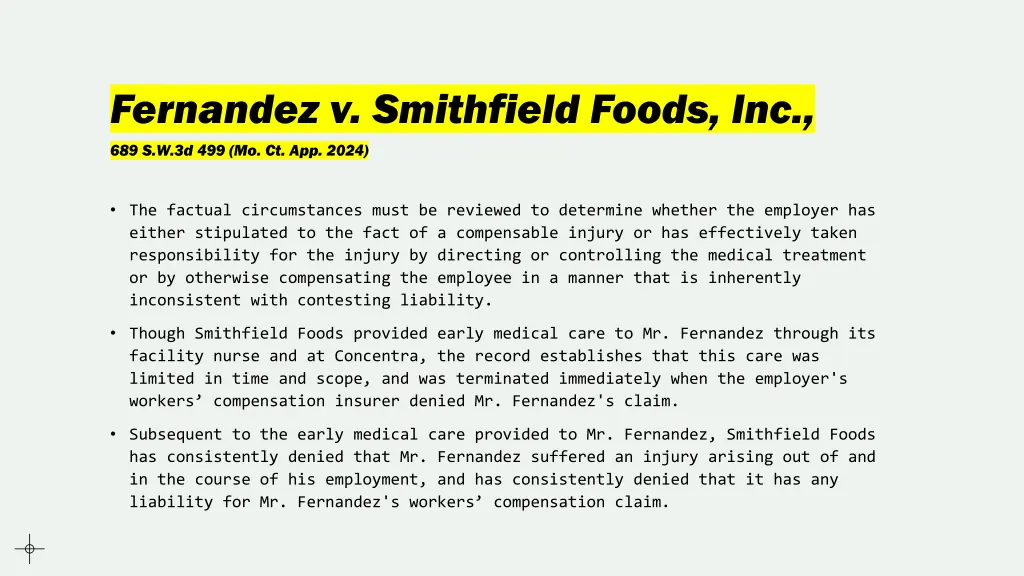 fernandez v smithfield foods inc 4