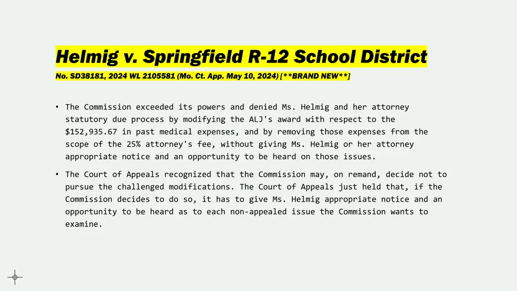 helmig v springfield r 12 school district 6