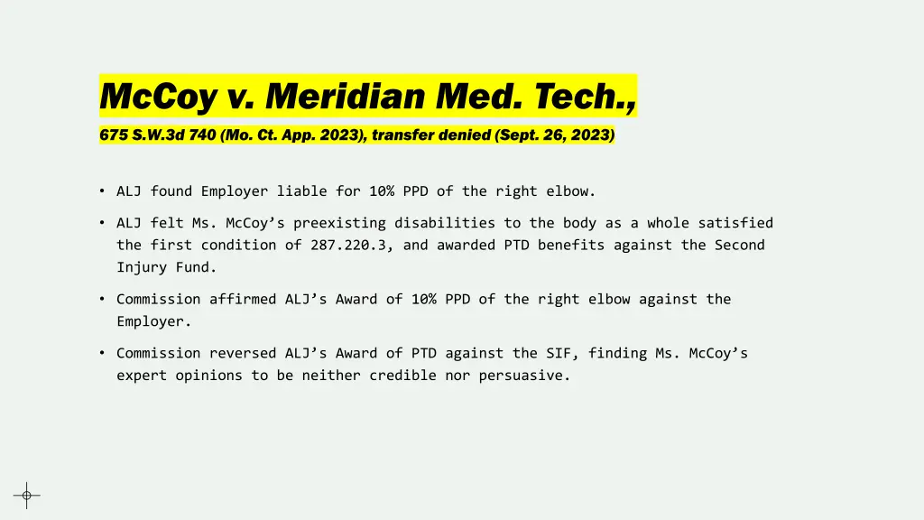 mccoy v meridian med tech 1