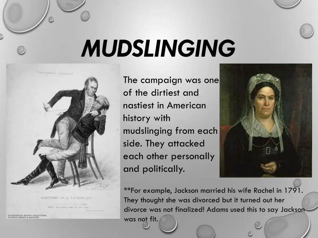 mudslinging