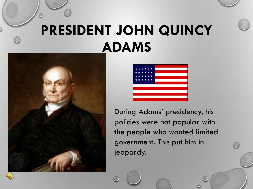 president john quincy adams