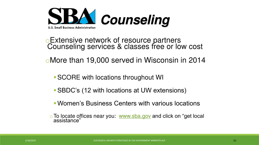 counseling