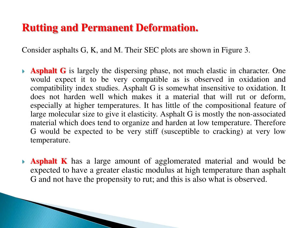 rutting and permanent deformation