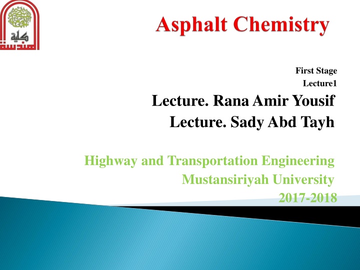 first stage lecture1
