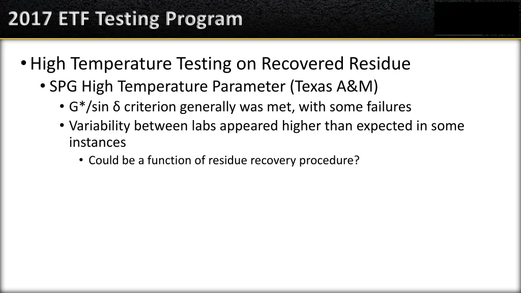 2017 etf testing program 1