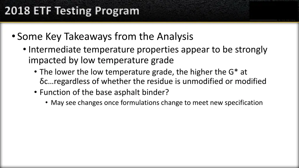2018 etf testing program 5