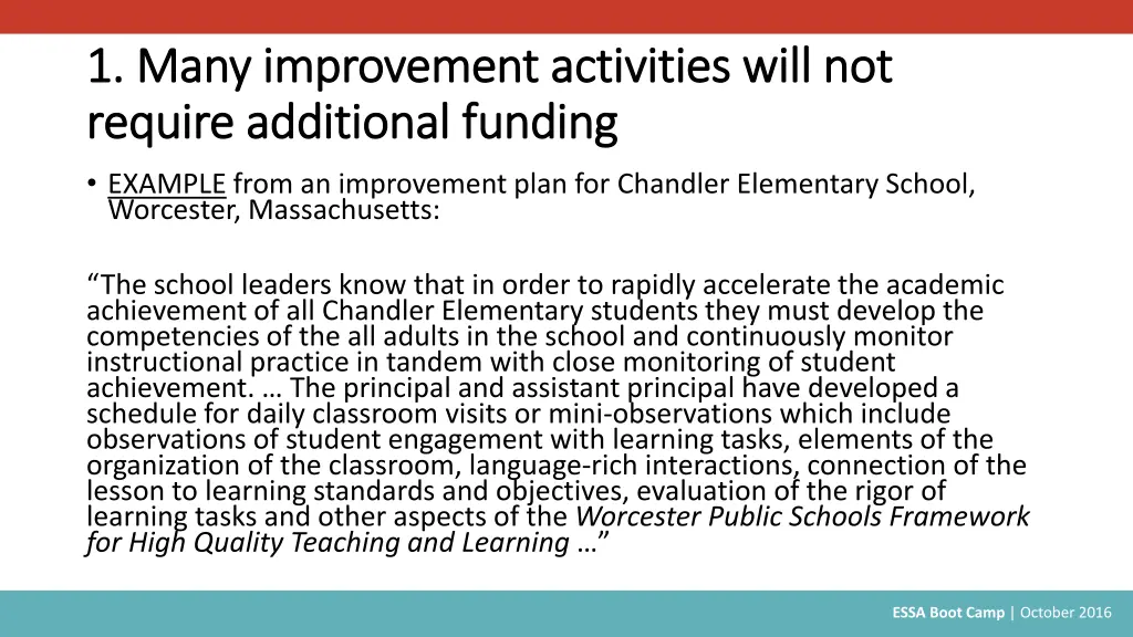 1 1 many improvement activities many improvement 1