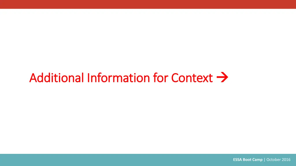 additional information for context additional