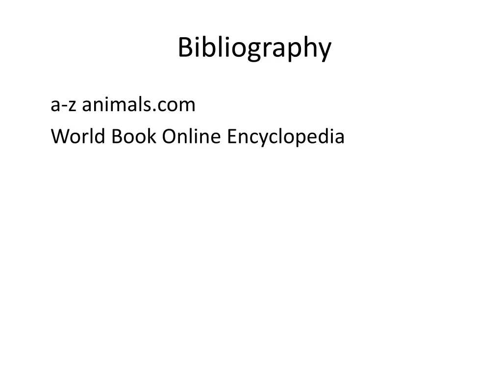 bibliography