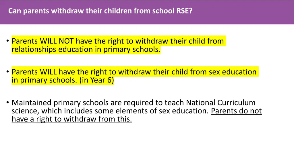 can parents withdraw their children from school