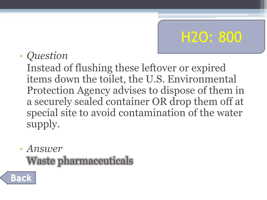 h2o 800