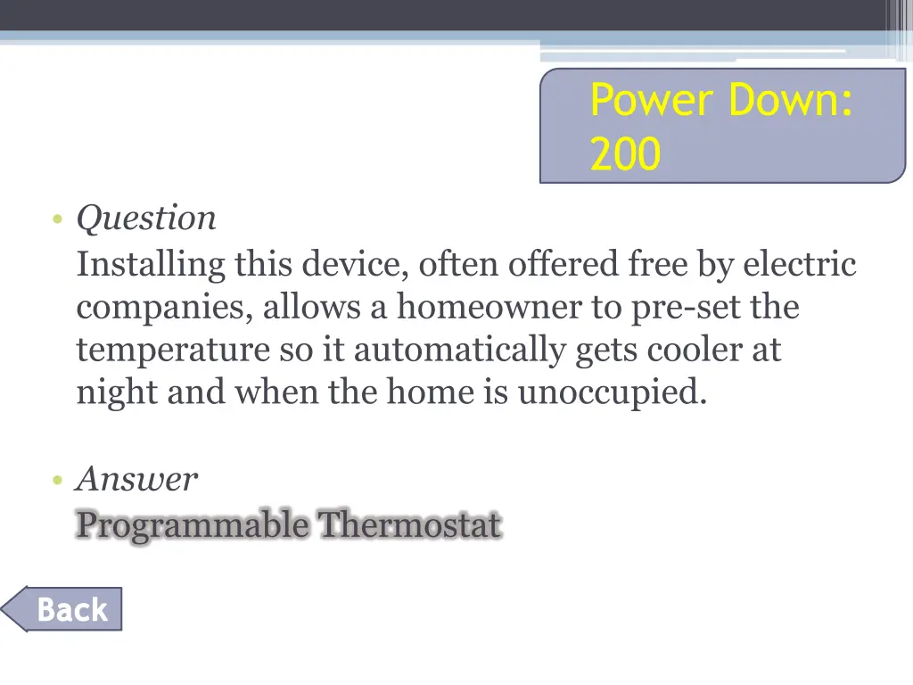 power down 200