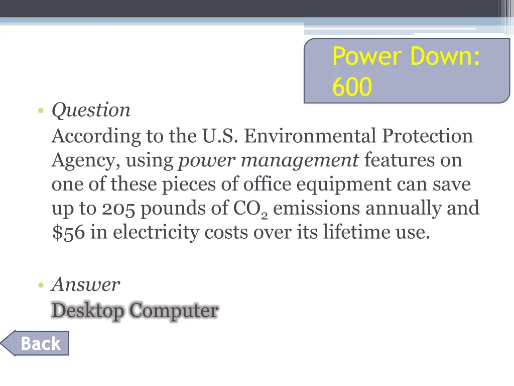 power down 600