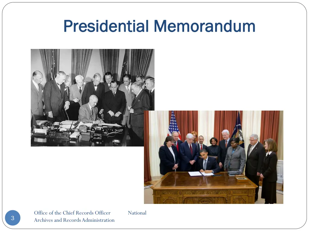 presidential memorandum presidential memorandum 1