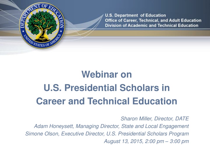 webinar on