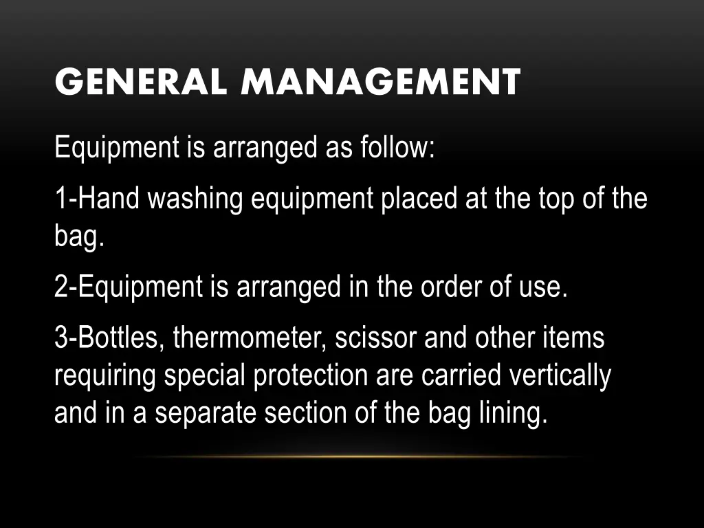 general management