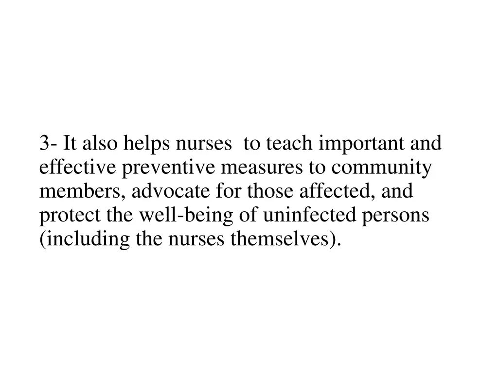 3 it also helps nurses to teach important