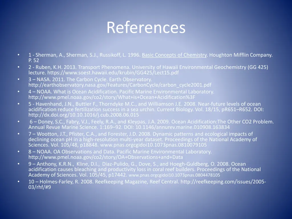 references