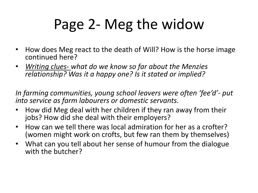 page 2 meg the widow