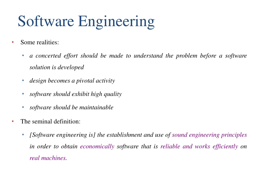 software engineering