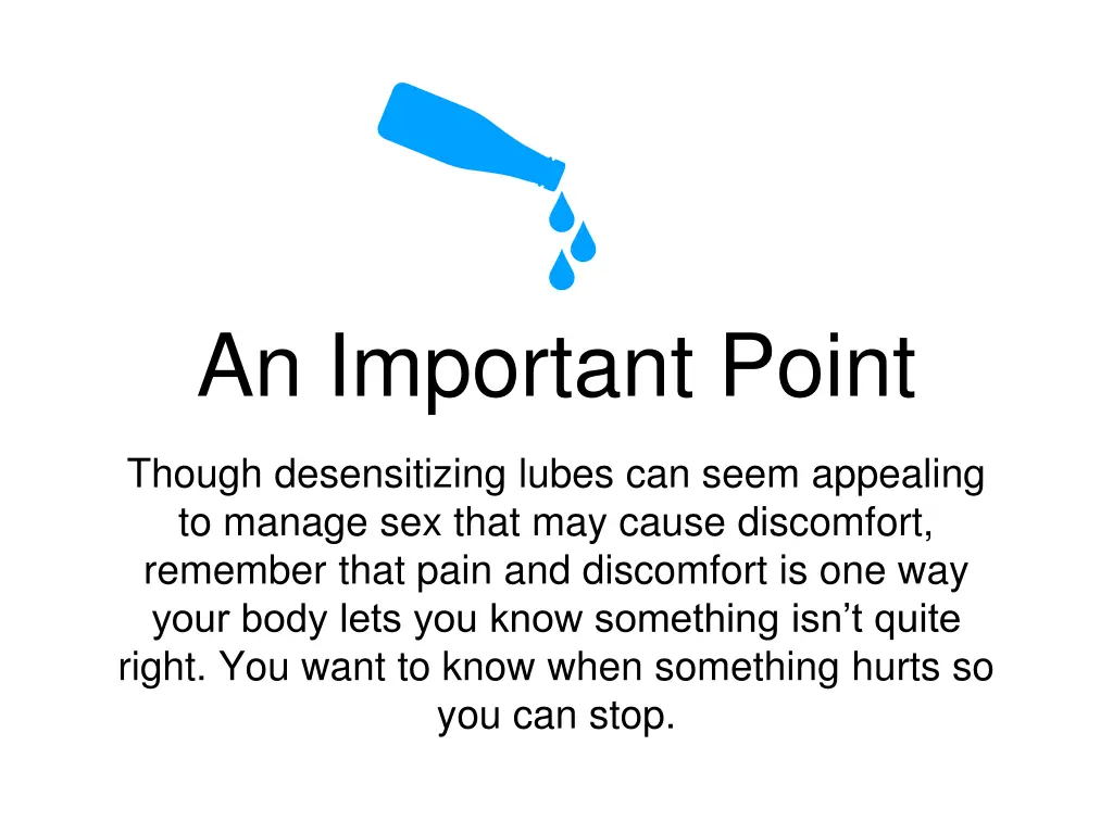 an important point 1