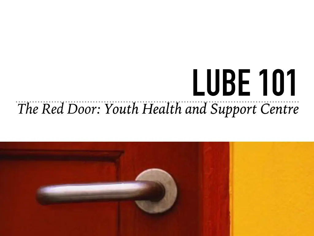 youth health and support centre lube