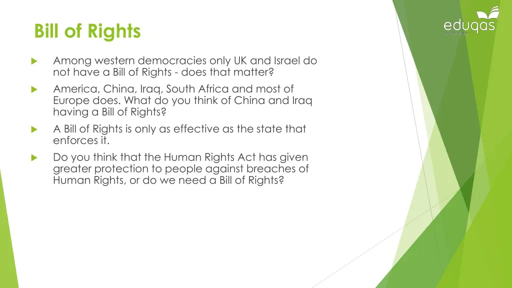 bill of rights 1
