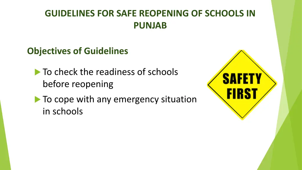 guidelines for safe reopening of schools in punjab 1