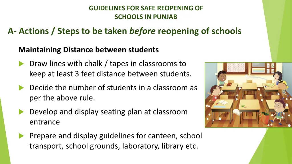 guidelines for safe reopening of schools in punjab 9