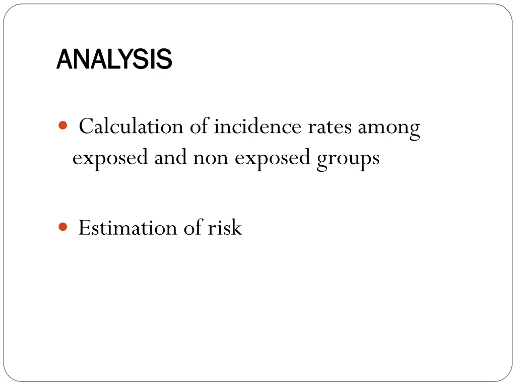 analysis analysis