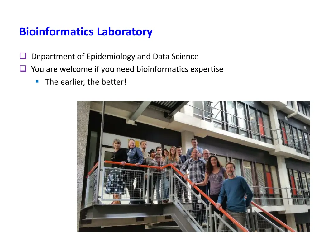 bioinformatics laboratory
