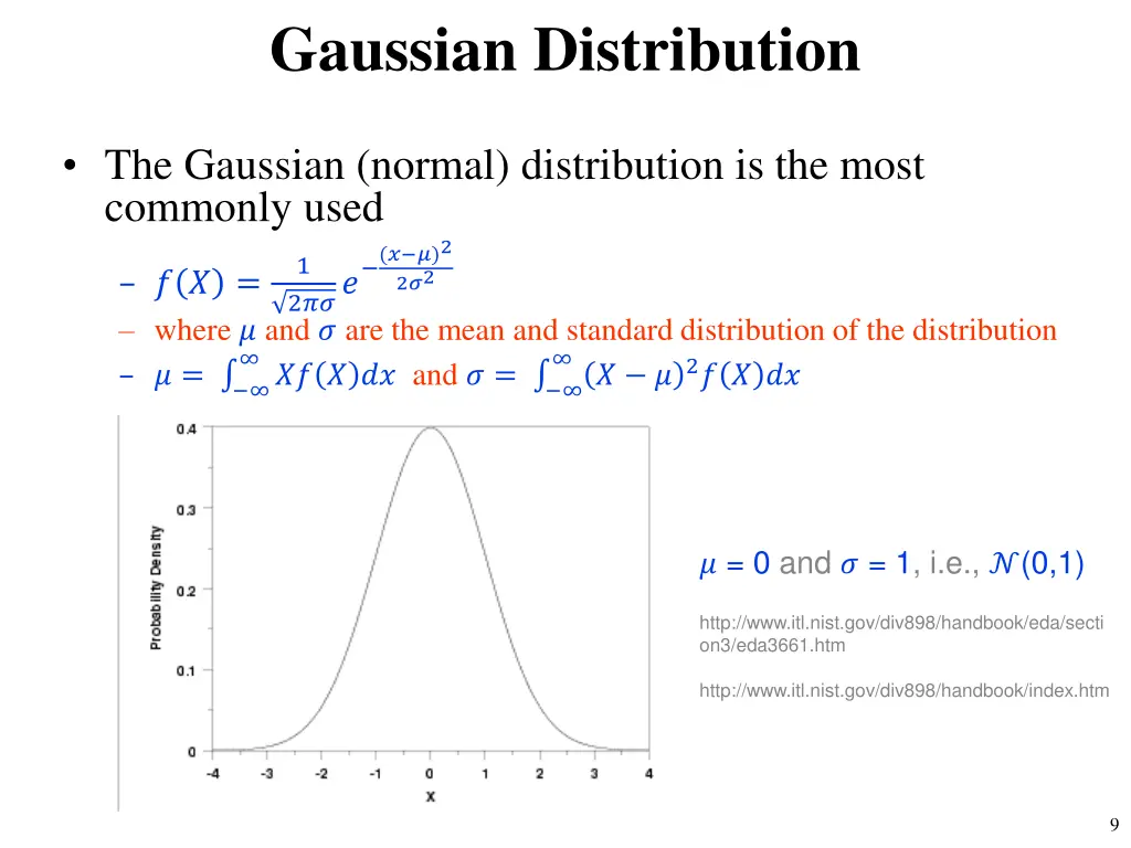 gaussian distribution