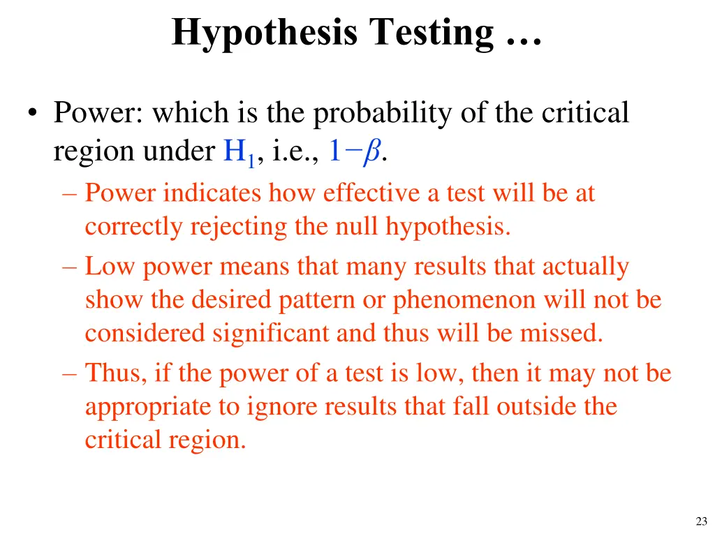 hypothesis testing 1