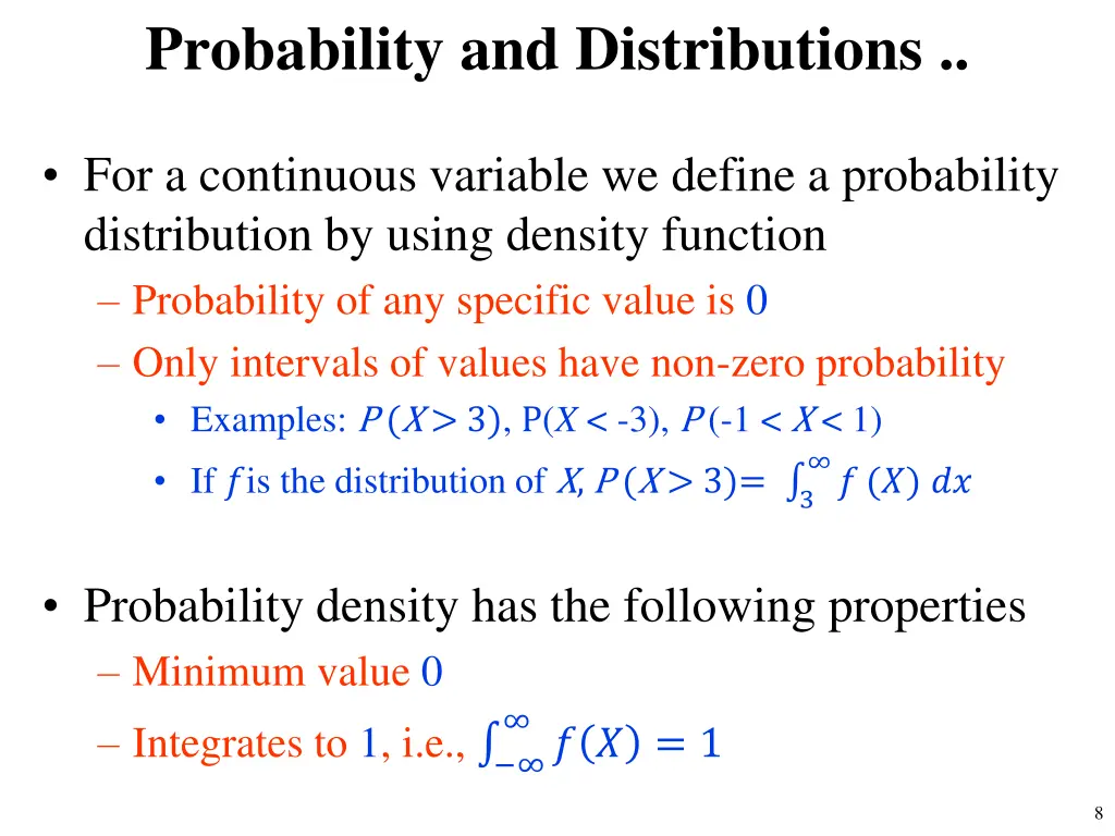 probability and distributions 2