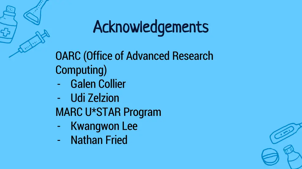 acknowledgements acknowledgements