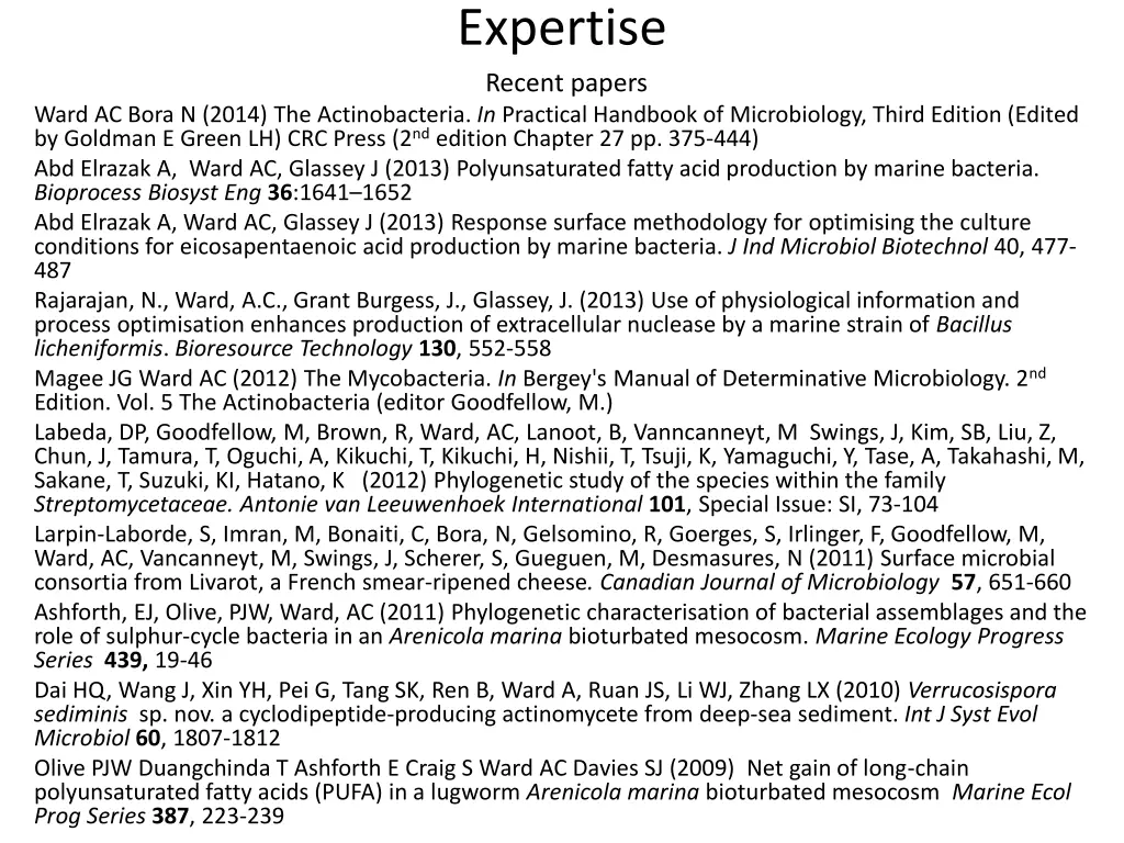 expertise 3
