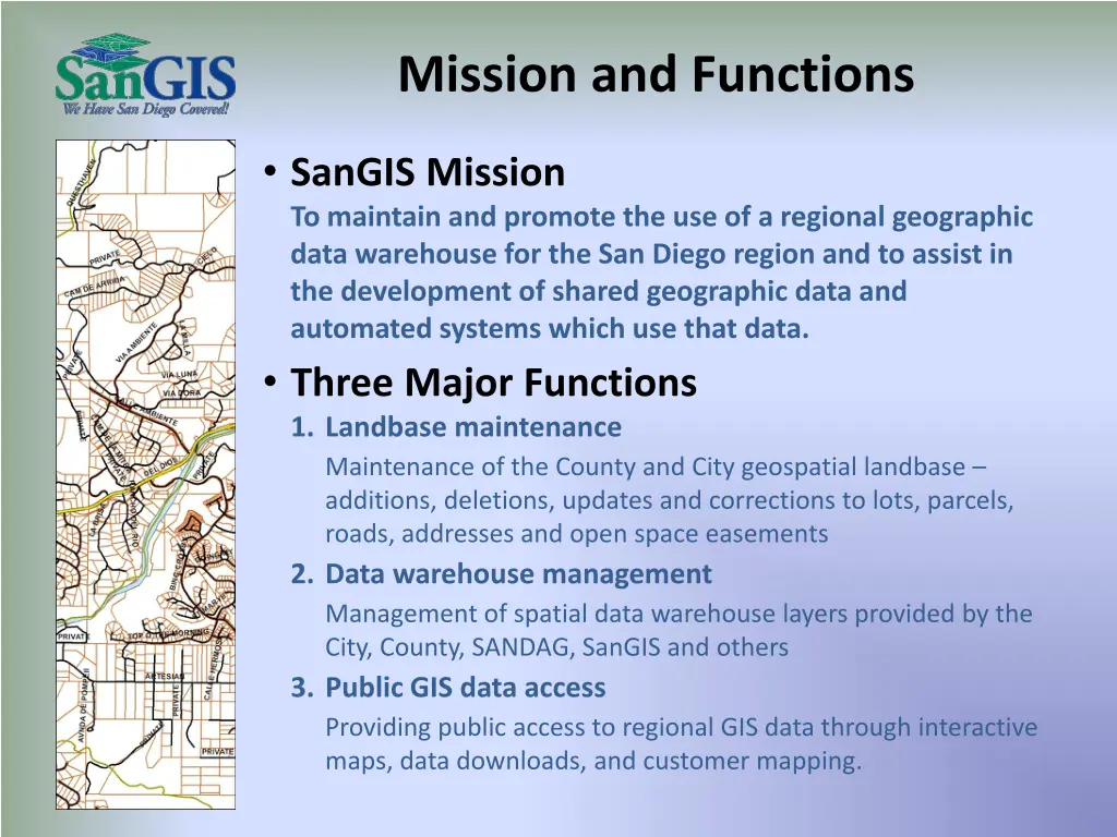 mission and functions