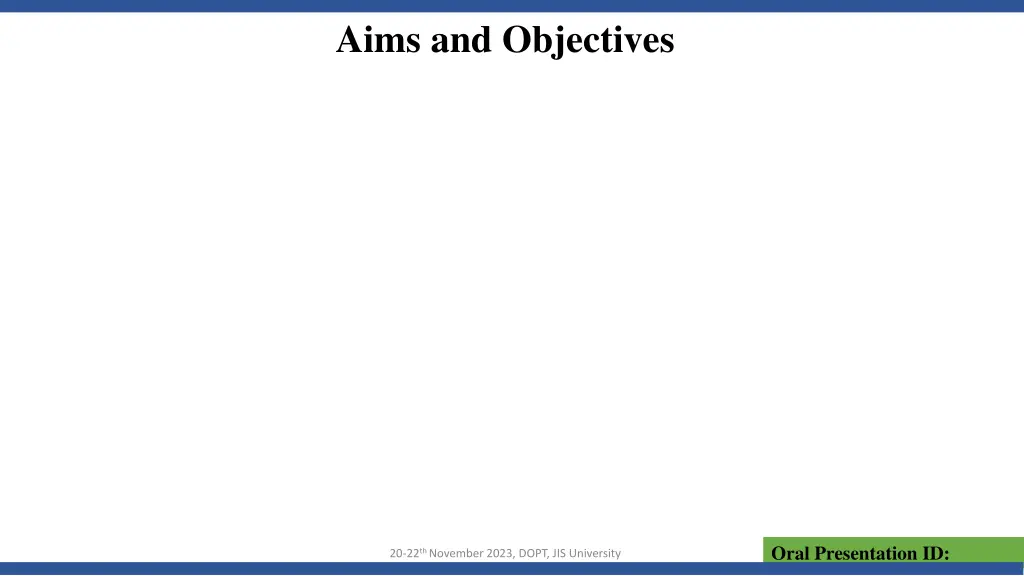 aims and objectives