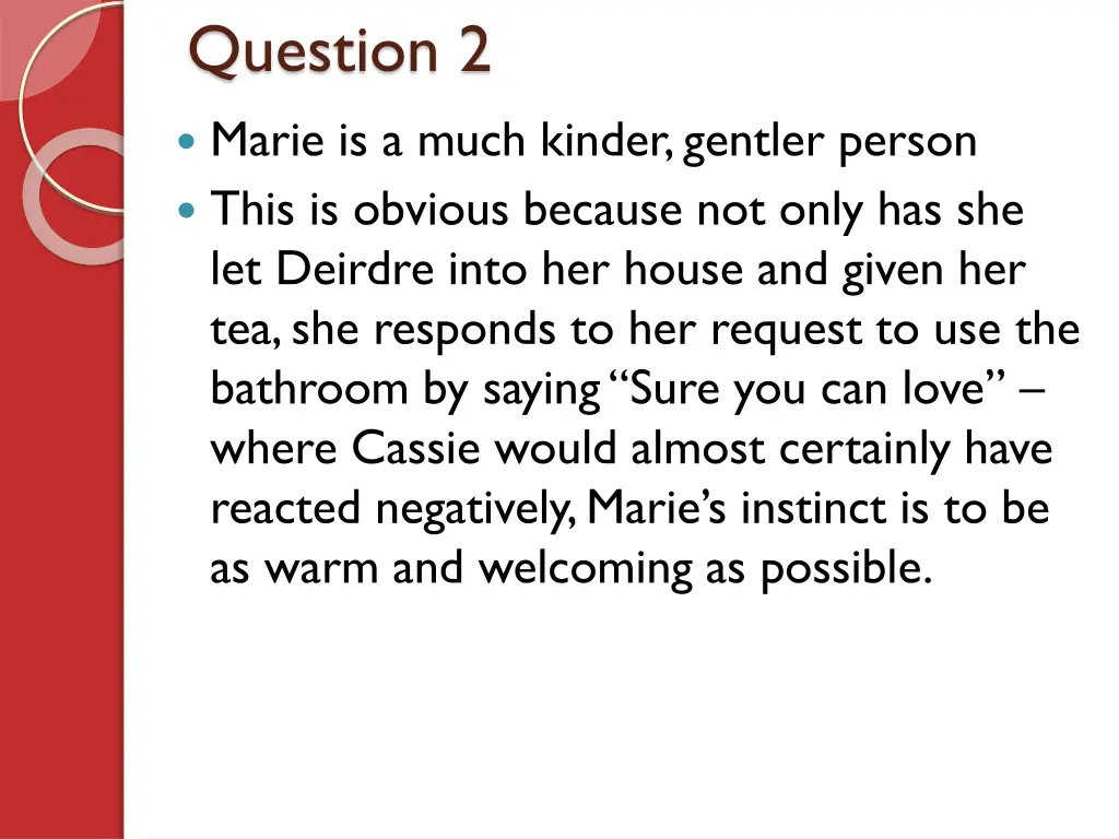 question 2 1